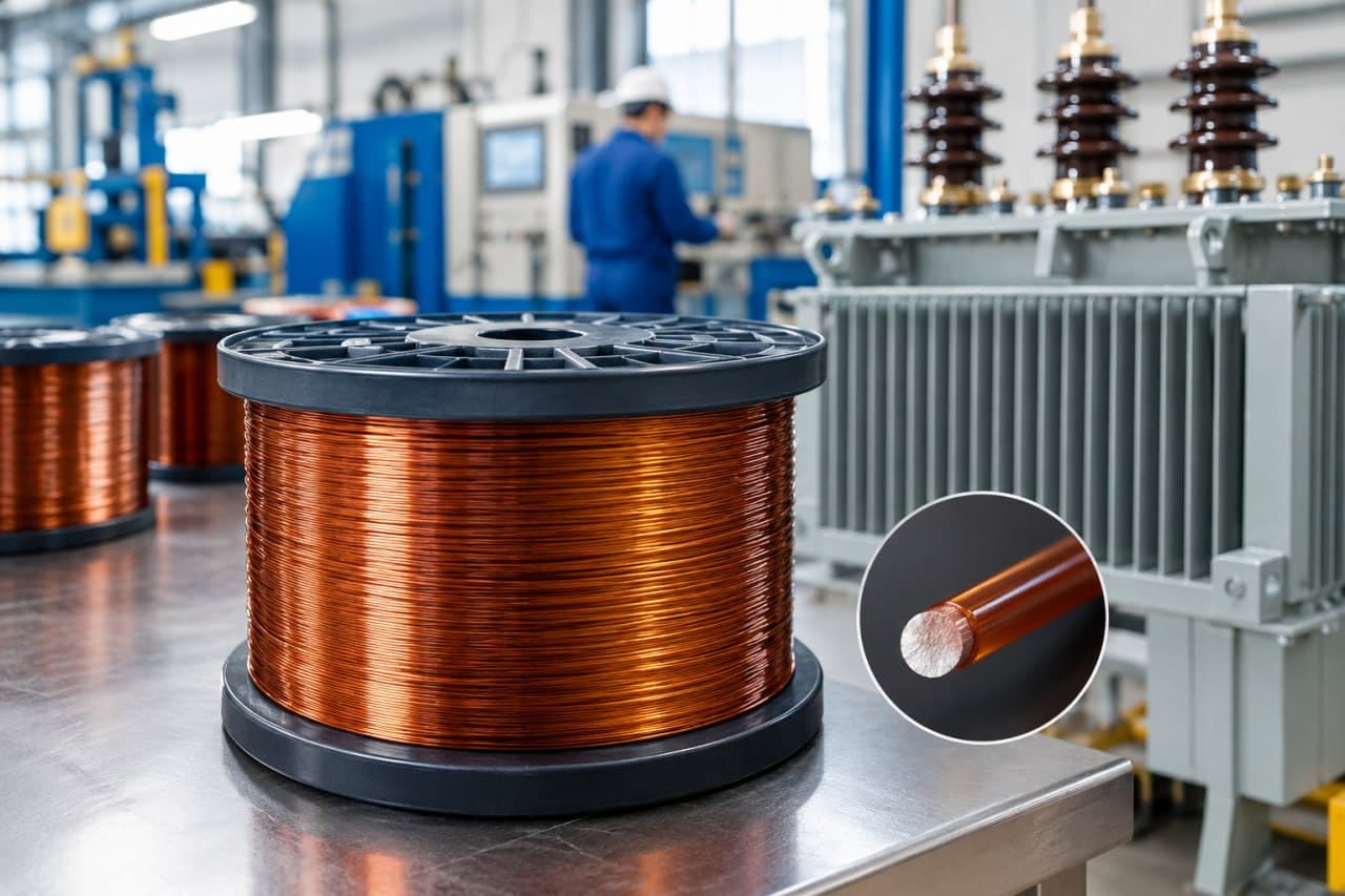 APET-200 (d 1.70 mm) Enameled Aluminum Winding Wire: High Thermal Resistance and Cost-Efficient Engineering by Fenitec