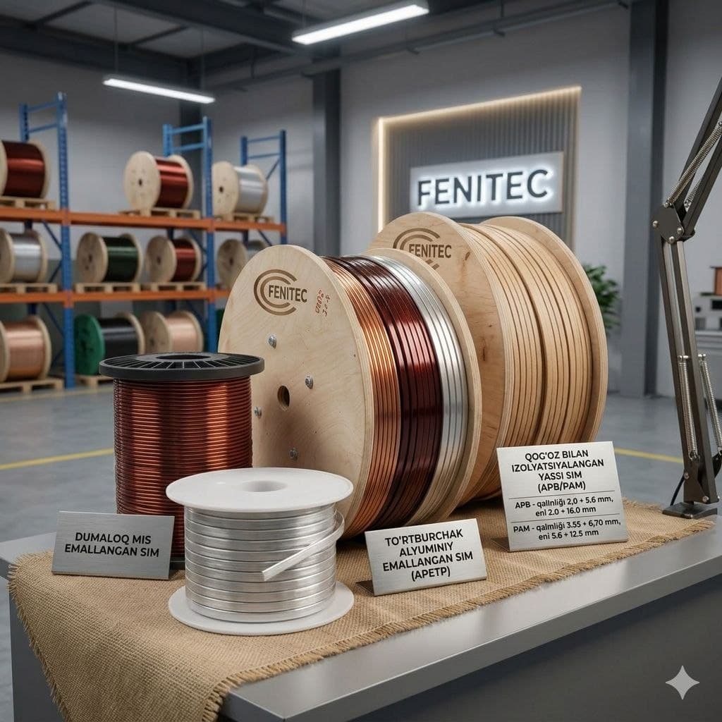FENITEC Enamelled Wires — Complete Solution for Industry and Transformers