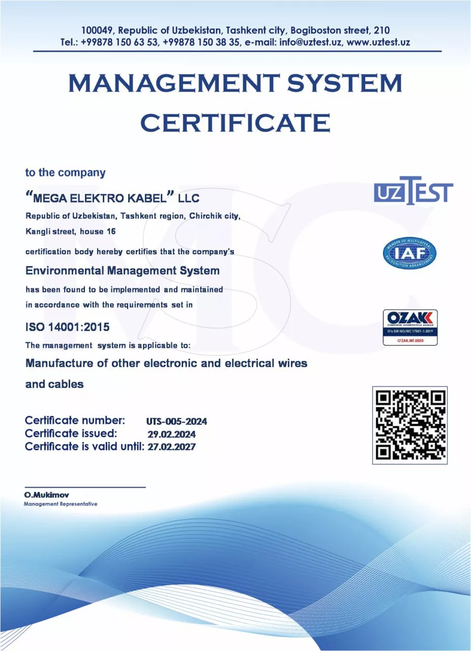 Certified products — the foundation of trust